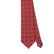 Front Detail of Vintage Geometric Patterned Tie