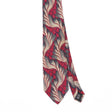 Front Front Detail of Vintage 1990's Fendi Abstract Patterned Tie