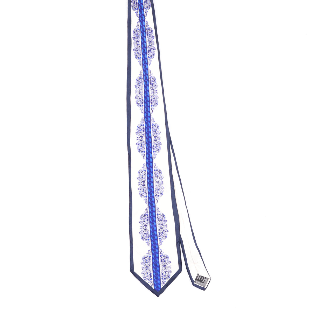 Front Front of Vintage 1990's Abstract Patterned Tie