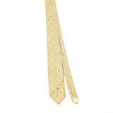 Front Front of Vintage 1990's Christian Dior French Flag Polka Dot Patterned Tie