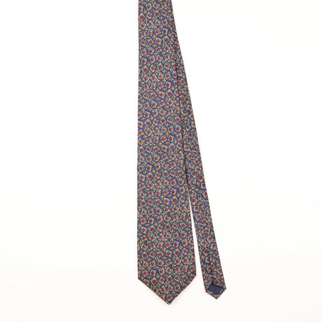 Front of Vintage 1990's Geometric Patterned Tie