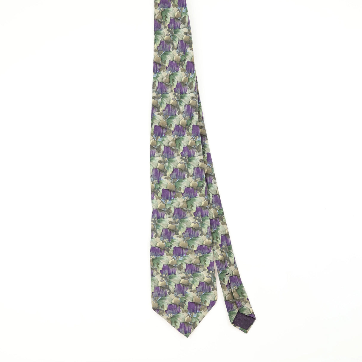 Front Front of Vintage 1990's Stonehenge Chablis Cocktail Collection Abstract Patterned Tie