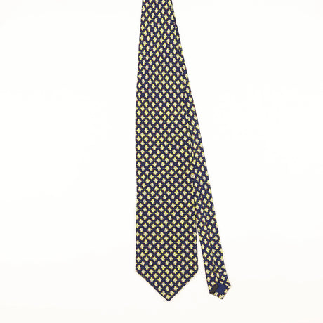 Front of Vintage 1990's Geometric Patterned Tie