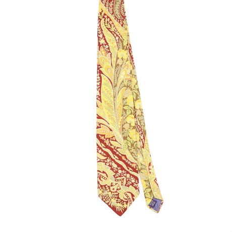 Front Front of Vintage Liberty of London Paisley Patterned Tie