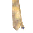 Front Front Detail of Vintage 1990's Nautica Geometric Patterned Tie