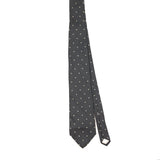 Front Front of Vintage 1990's Polka Dot Patterned Tie