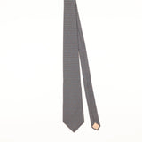 Front of Vintage 1990's Pierre Balmain Geometric Patterned Tie