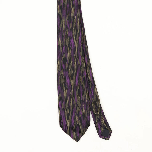 Front Front Detail of Vintage 1990's Abstract Patterned Tie