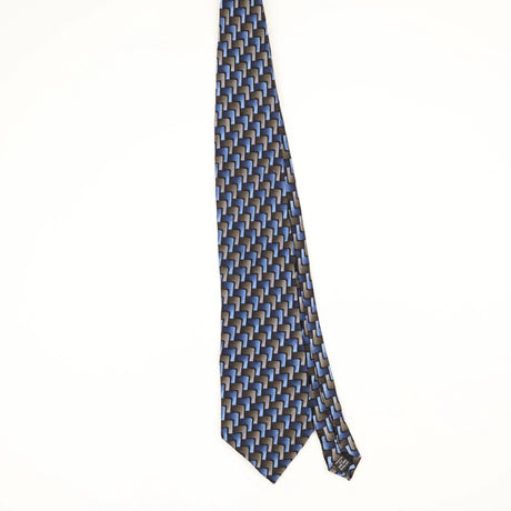 Front Front of Vintage 1990's Grateful Dead Geometric Patterned Tie
