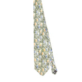 Front Front of Vintage 1990's J.T. Beckett Geometric Patterned Tie