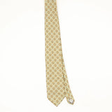 Front Front of Vintage Harvé Benard Geometric Patterned Tie