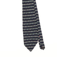 Front Detail of Vintage 1990's Zylos Geometric Patterned Tie