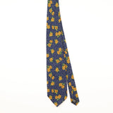 Front of Vintage 1990's Sunflower Floral Patterned Tie