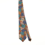 Front of Vintage 1990's Floral Patterned Tie