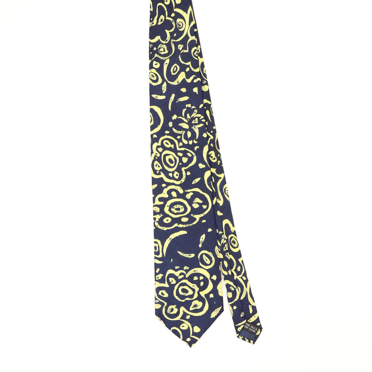 Front Front of Vintage 1990's Abstract Patterned Tie