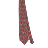 Front Front of Vintage 1990's Geometric Patterned Tie