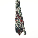 Front of Vintage 1990's Abstract Patterned Tie