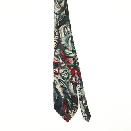Front of Vintage 1990's Abstract Patterned Tie