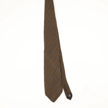 Front Front of Vintage 1990's Geometric Patterned Tie