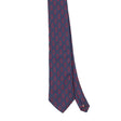 Front Front Detail of Vintage 1990's Foulard Paisley Patterned Tie