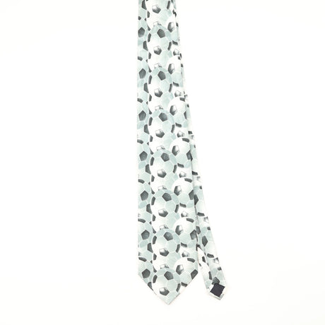 Front of Vintage Football Geometric Patterned Tie