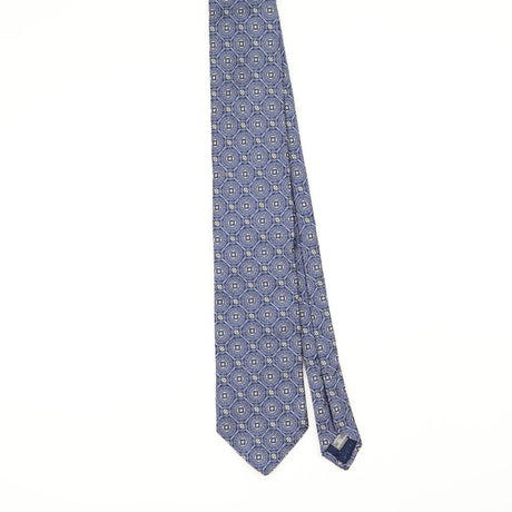 Front Front of Vintage Saks Fifth Avenue Geometric Patterned Tie