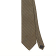 Front Detail of Vintage 1990's Dkny Striped Patterned Tie