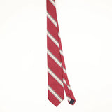 Front Front of Vintage 1980's Striped Patterned Tie