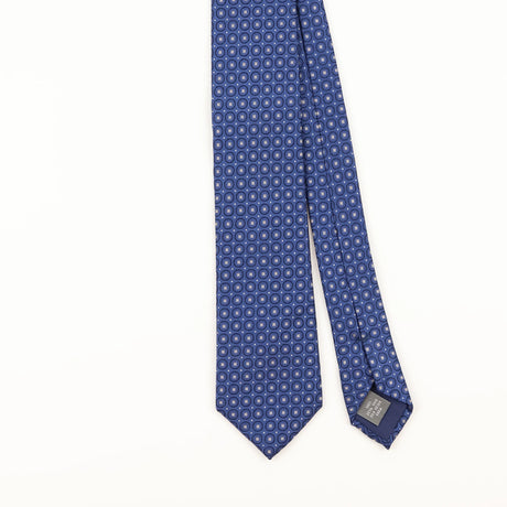 Front Detail of Vintage 1990's Geometric Patterned Tie