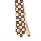 Front Front Detail of Vintage 1990's Tommy Hilfiger Equestrian Geometric Patterned Tie