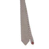 Front of Vintage 1990's Lancel Geometric Patterned Tie