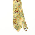 Front Front Detail of Vintage 1990's Floral Patterned Tie