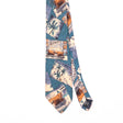Front Front Detail of Vintage 1990's Postcard Abstract Patterned Tie