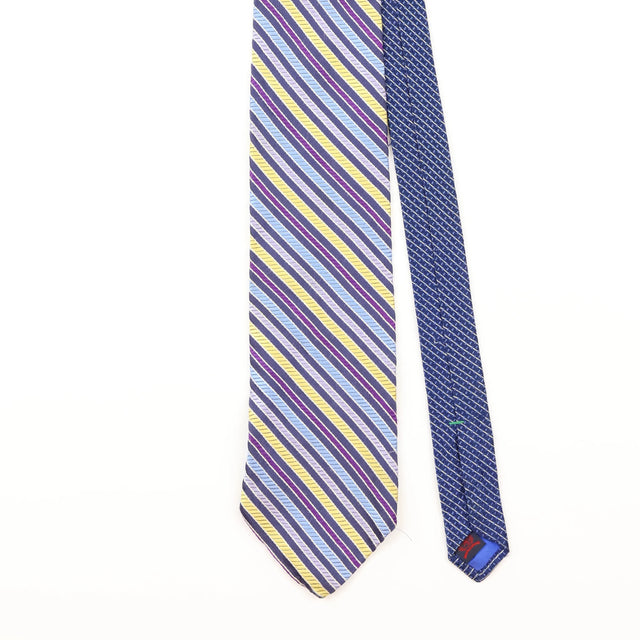 Front Detail of Vintage Tommy Hilfiger Striped Patterned Tie