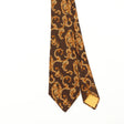 Front Detail of Vintage 1980's Hawes & Curtis Geometric Patterned Tie