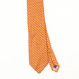 Front Front Detail of Vintage 1990's Ted Baker Geometric Patterned Tie