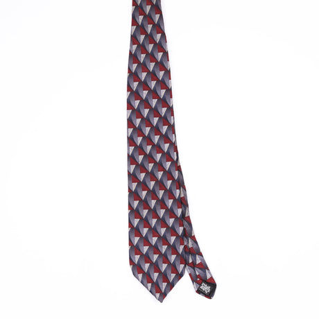 Front Front of Vintage 1990's Haggar Geometric Patterned Tie
