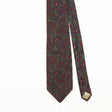Front Detail of Vintage 1980's Paisley Patterned Tie