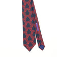 Front Front Detail of Vintage 1980's Geometric Patterned Tie