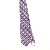 Front Front of Vintage 1980's Geometric Patterned Tie