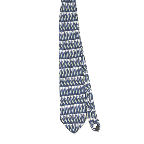 Front Front of Vintage 1990's Pierre Cardin Geometric Patterned Tie