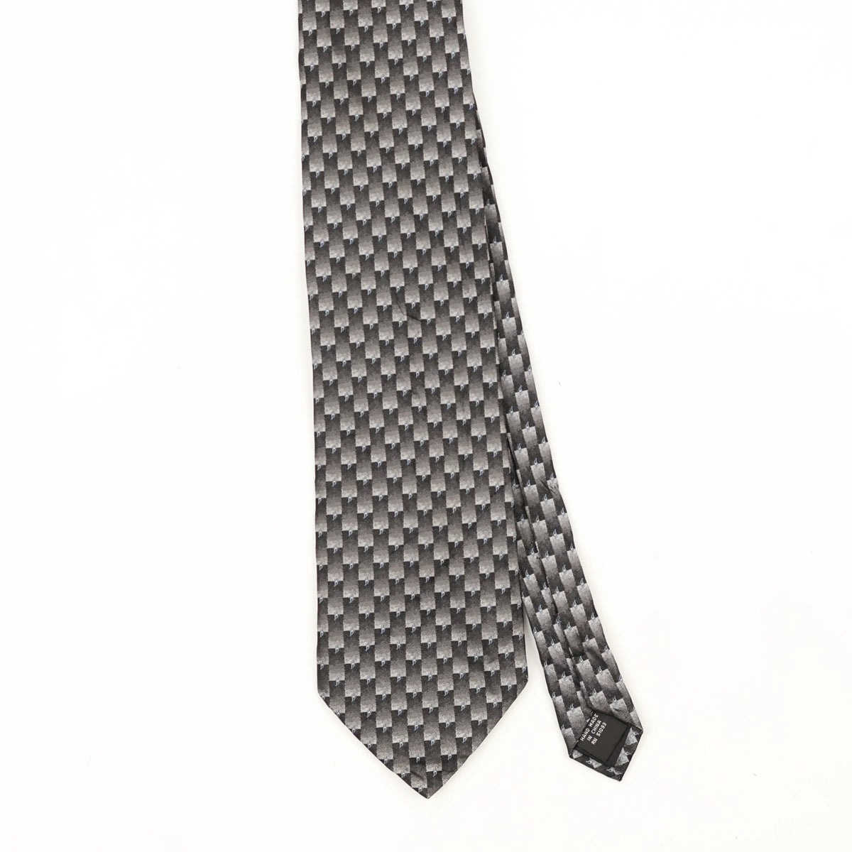 Front Front Detail of Vintage Puritan Geometric Patterned Tie