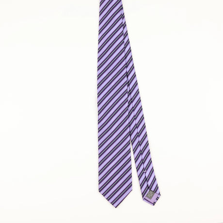 Front of Vintage 1990's Striped Patterned Tie