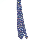 Front Front of Vintage Alynn Neckwear Swimmer Cartoon Patterned Tie