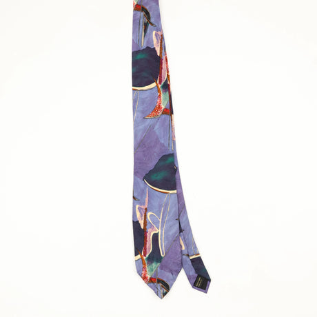 Front Front of Vintage 1990's Abstract Patterned Tie