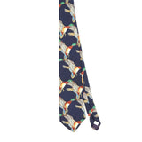 Front of Vintage 1990's Birds Animal Print Patterned Tie