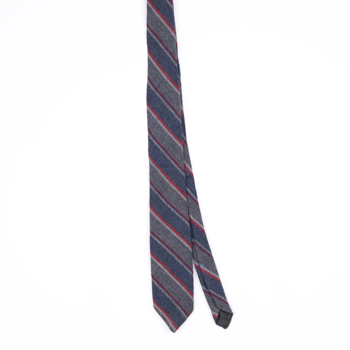 Front Front of Vintage 1990's Wembley Striped Patterned Tie