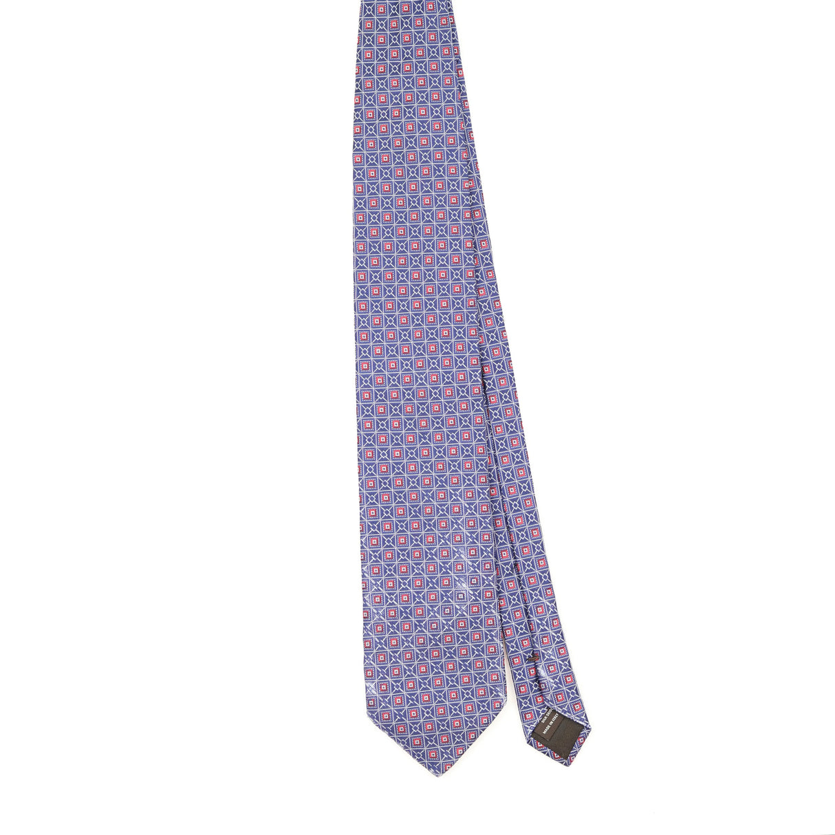 Front Front of Vintage 1990's Canali Geometric Patterned Tie