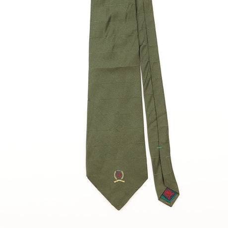 Front Detail of Vintage Tommy Hilfiger Plain Patterned Tie