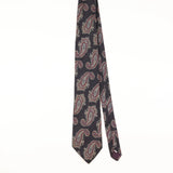 Front of Vintage 1990's Paisley Patterned Tie